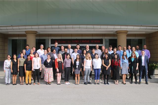 Sino Canada School group picture
